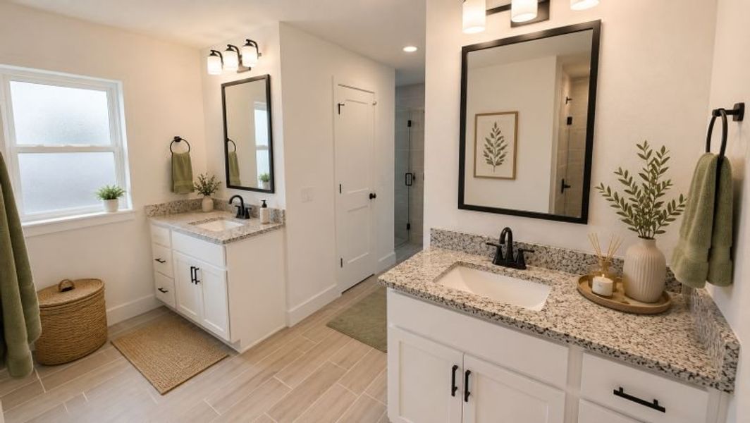Furnished interior view inside a new home in North Port, North Port (Image 9).