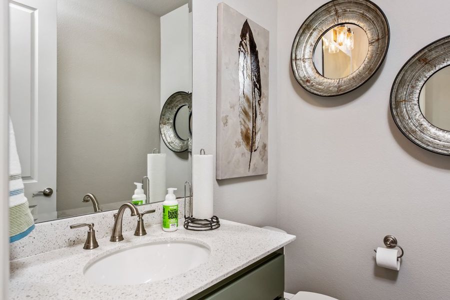 Furnished interior view inside a new home in NorthGlen, Haslet (Image 26). Furnished interior view inside a new home in NorthGlen, Haslet (Image 26).