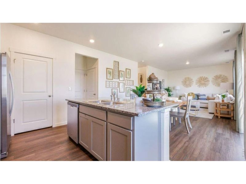 Furnished interior view inside a new home in Westgate, Greeley (Image 3).