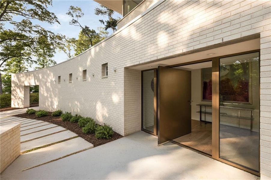Exterior details and patio area of a home in , Atlanta (Image 37).