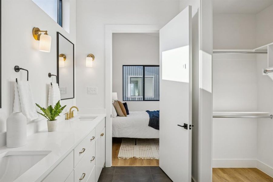 Furnished interior view inside a new home in , Dallas (Image 7).