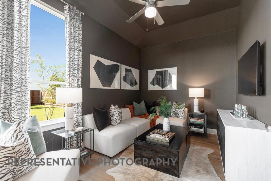 Furnished interior view inside a new home in Flora, Hutto (Image 15).