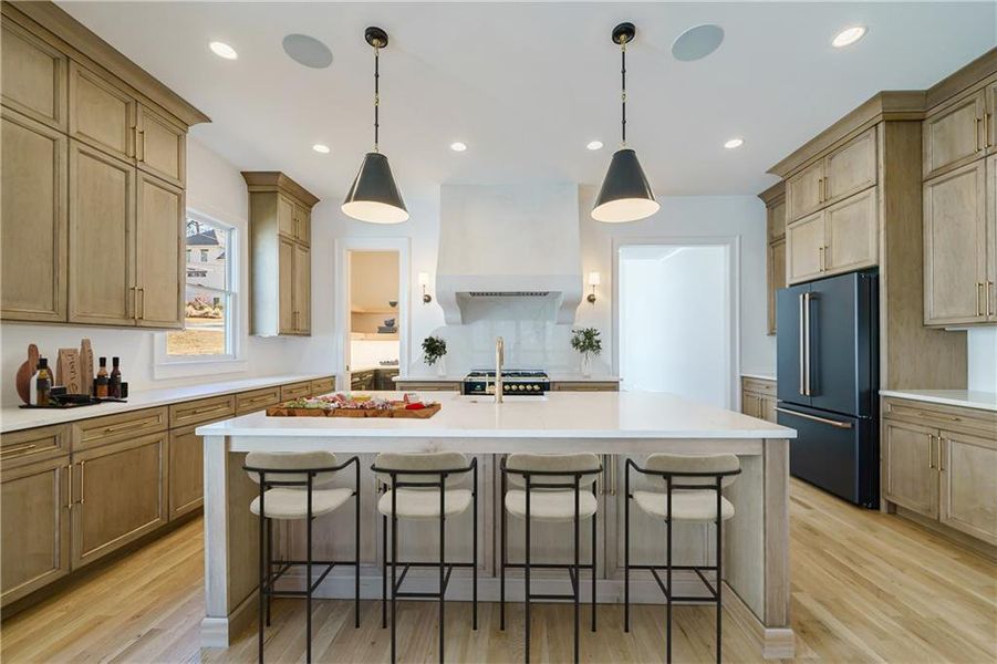 Furnished interior view inside a new home in , Atlanta (Image 11).
