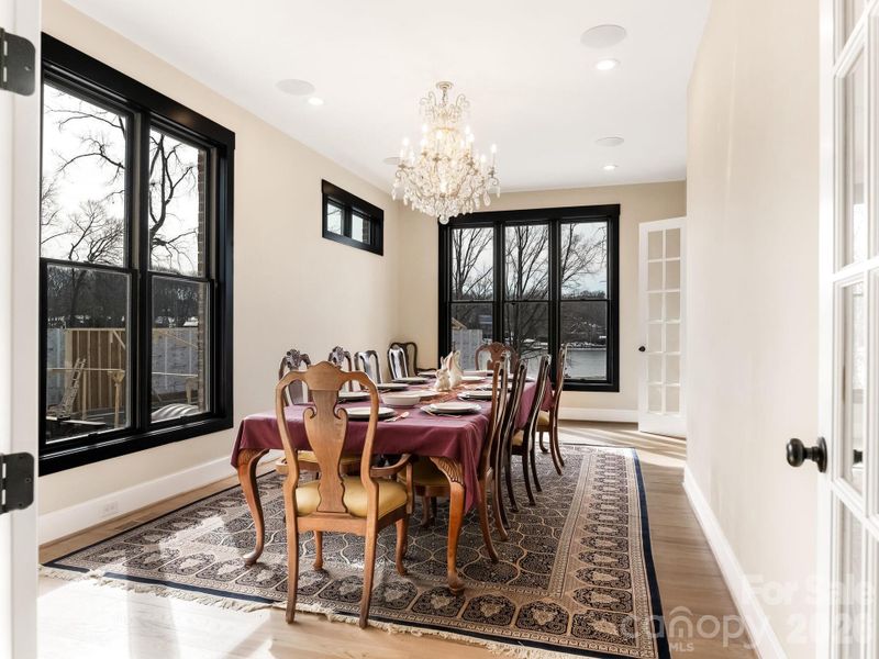 Furnished interior view inside a new home in , Mooresville (Image 6).