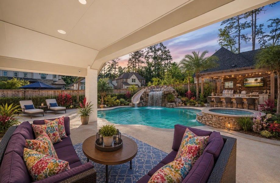 Back yard Paradise!    "You Could Be Here!"