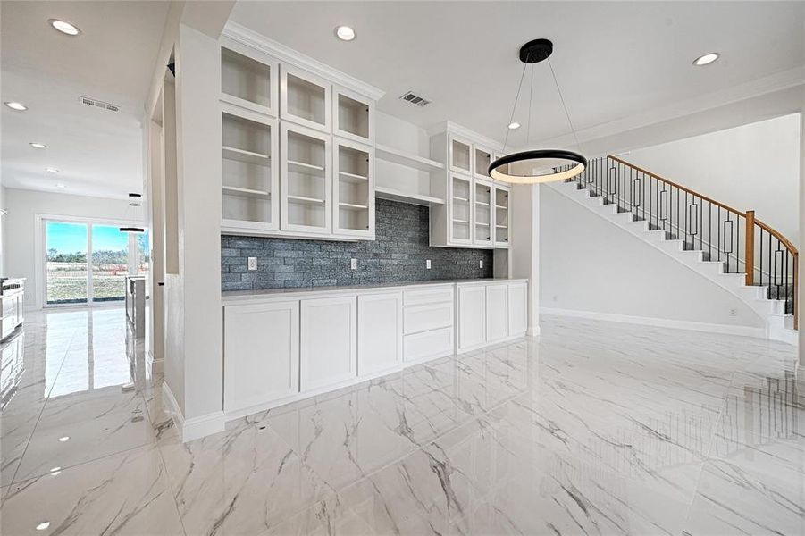 Furnished interior view inside a new home in , Midlothian (Image 10).