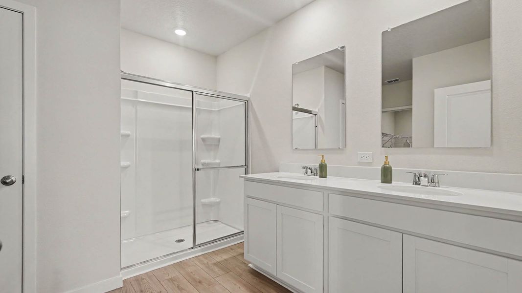 Representative furnished interior of a home built from the Cali by D.R. Horton in Cypress Bay West, Palm Bay (Image 18). Representative furnished interior of a home built from the Cali by D.R. Horton in Cypress Bay West, Palm Bay (Image 18).