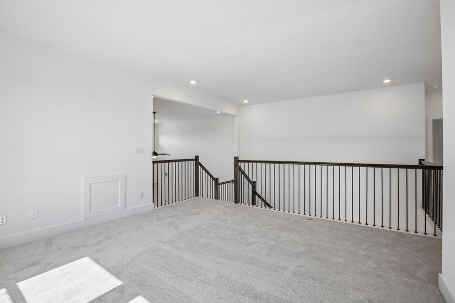 Representative unfurnished interior of a home built from the Anderson by Taylor Morrison in Travisso, Leander (Image 20).