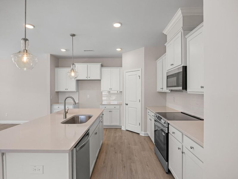 Furnished interior view inside a new home in Wellers Knoll, Lillington (Image 3).