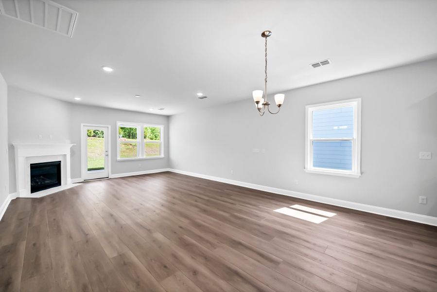 Spacious, unfurnished interior of a new home in Monroe Preserve, Chapin (Image 30). Spacious, unfurnished interior of a new home in Monroe Preserve, Chapin (Image 30).