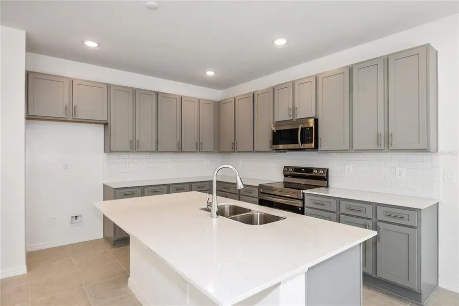 Furnished interior in a model home at Townwalk at Babcock Ranch in Punta Gorda (Image 4). Furnished interior in a model home at Townwalk at Babcock Ranch in Punta Gorda (Image 4).