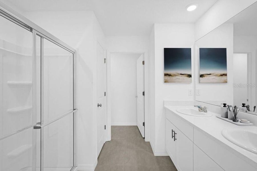Furnished interior view inside a new home in Waterstone, Groveland (Image 5).