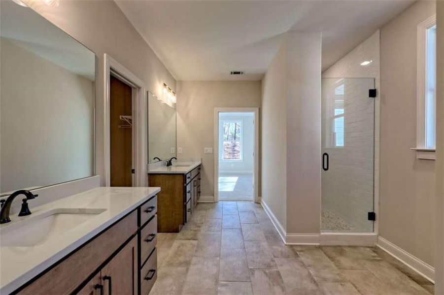 Furnished interior view inside a new home in , Clarkesville (Image 36).
