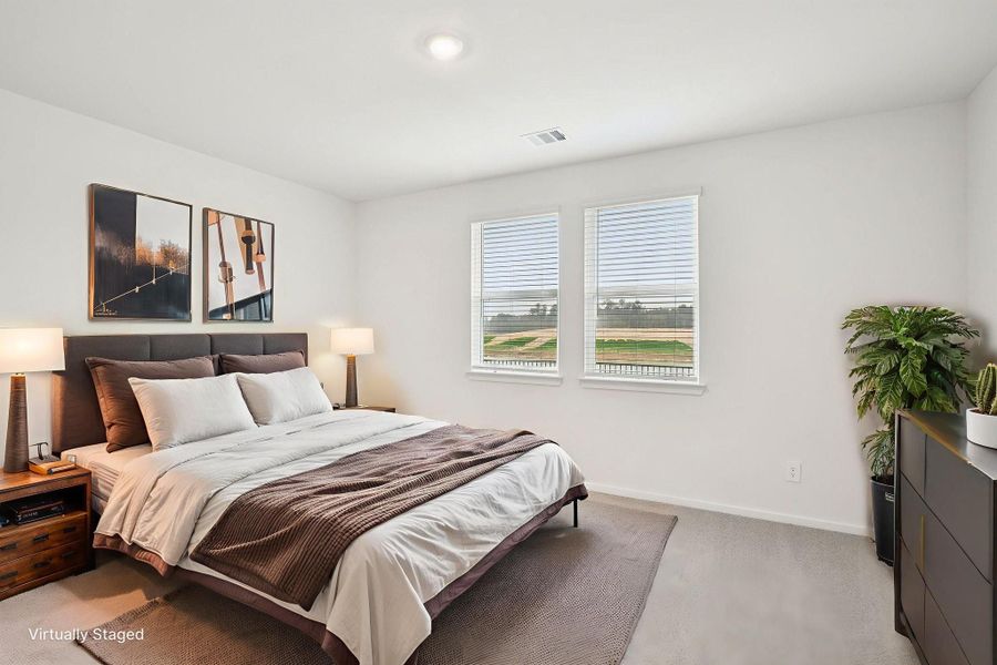 Furnished interior view inside a new home in Riviera Pines - Traditional Series, Huffman (Image 13).