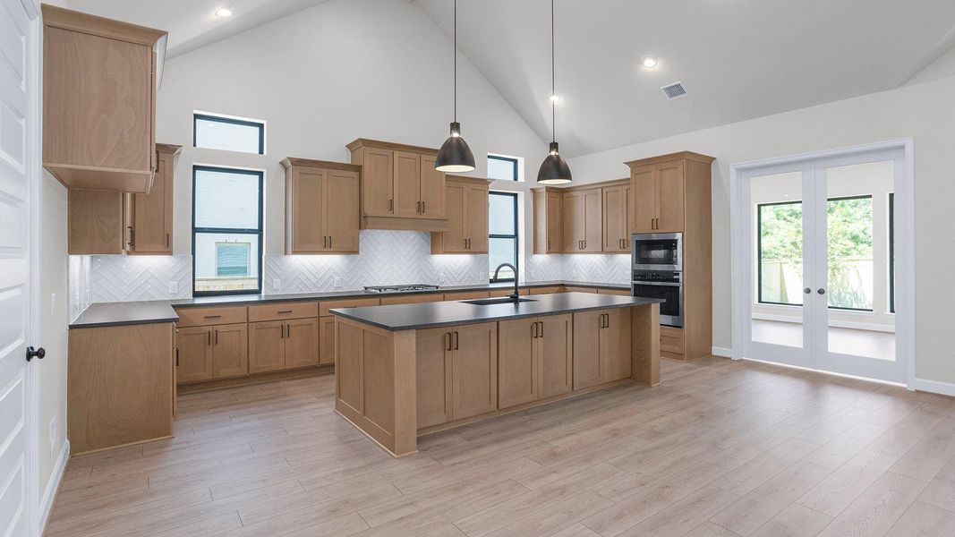 Furnished interior view inside a new home in Kresston, Montgomery (Image 10).