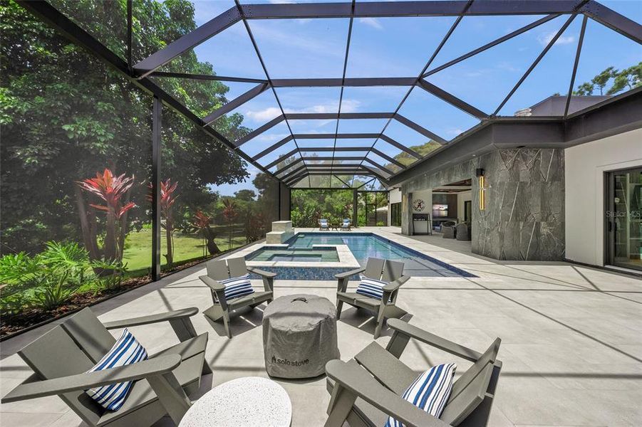 Exterior details and patio area of a home in , Sarasota (Image 38). Exterior details and patio area of a home in , Sarasota (Image 38).