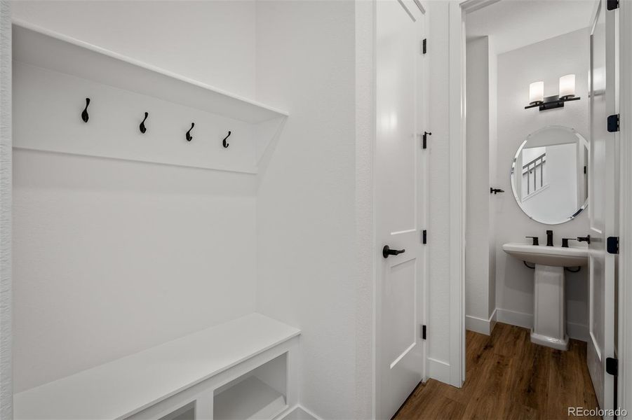 Furnished interior view inside a new home in Revel Crossing at Wolf Ranch - The Panorama Collection, Colorado Springs (Image 7).