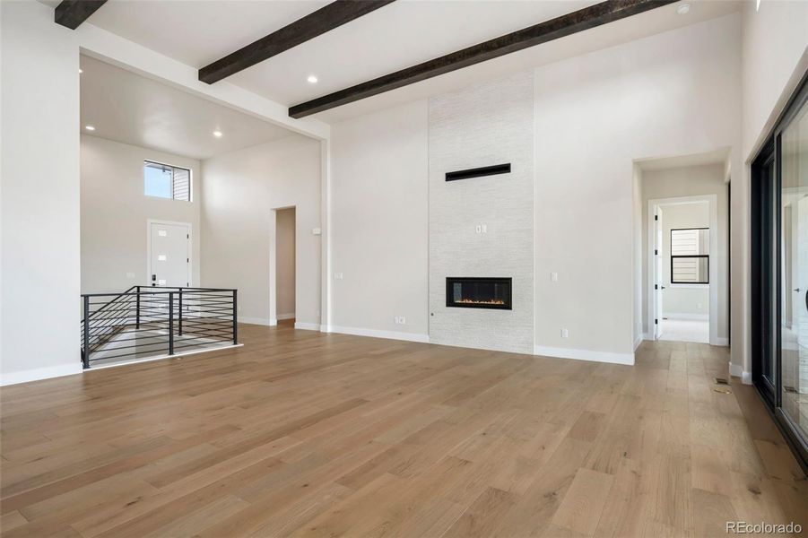 Spacious, unfurnished interior of a new home in The Fairways at RainDance, Windsor (Image 14).