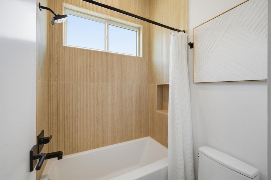 Furnished interior view inside a new home in , Houston (Image 31).