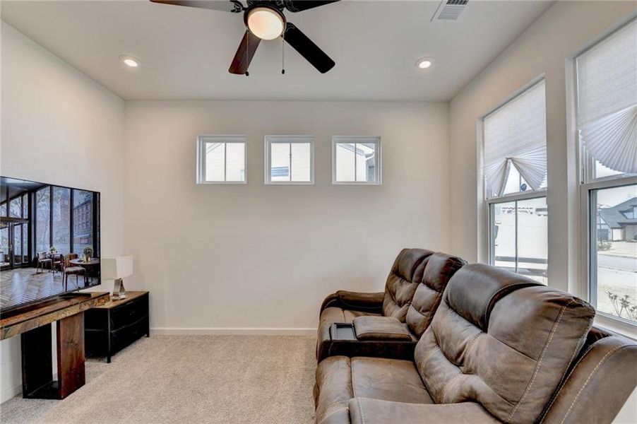 Furnished interior view inside a new home in Sweetbay Farm, Lawrenceville (Image 27).