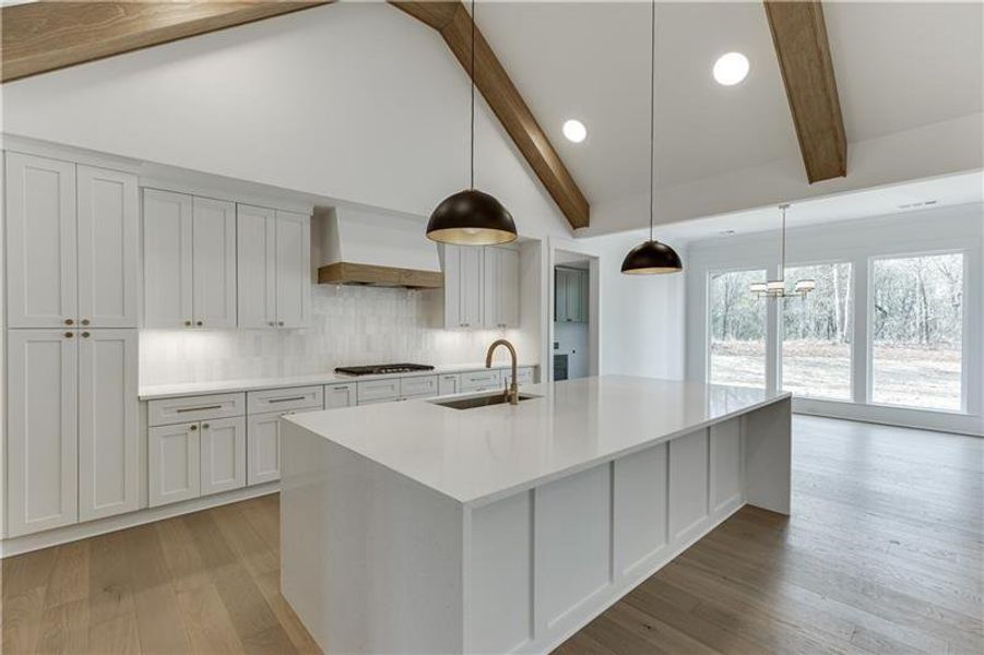 Furnished interior view inside a new home in , Pendergrass (Image 16).