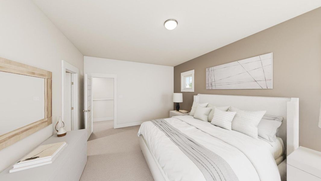 Furnished interior view inside a new home in Golden Gate, High Point (Image 6).