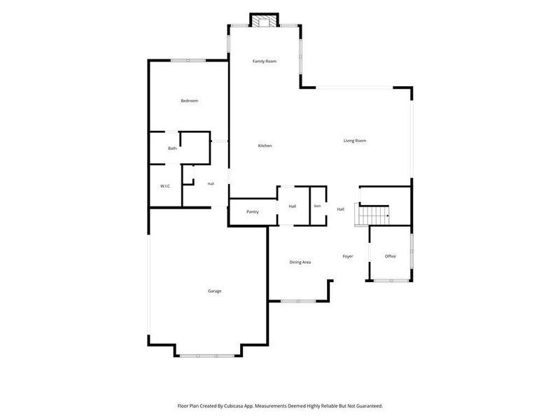 2D floor plan layout of this home in , Dawsonville, GA (Image 7).