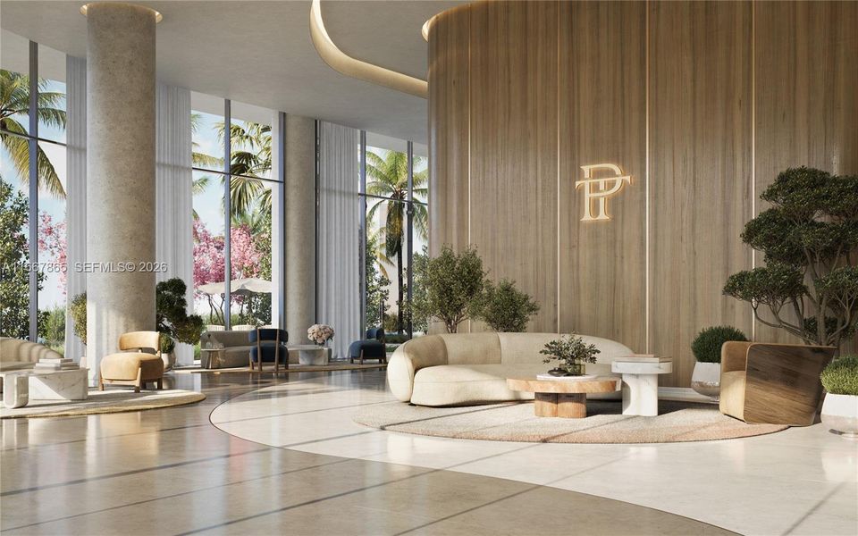 Community amenities in One Park Tower, North Miami (Image 7). Community amenities in One Park Tower, North Miami (Image 7).