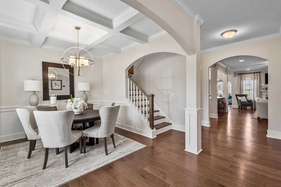 Representative furnished interior of a home built from the Victor - Vanguard Collection by Mungo Homes in Parris Meadows, Chesnee (Image 6).