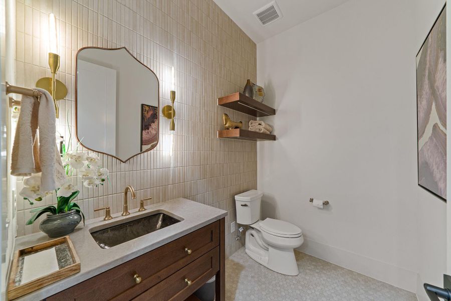 Furnished interior view inside a new home in , Johnson City (Image 28).