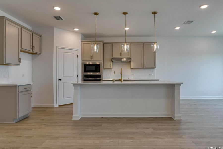 Furnished interior view inside a new home in The Wilder, Adkins (Image 9). Furnished interior view inside a new home in The Wilder, Adkins (Image 9).