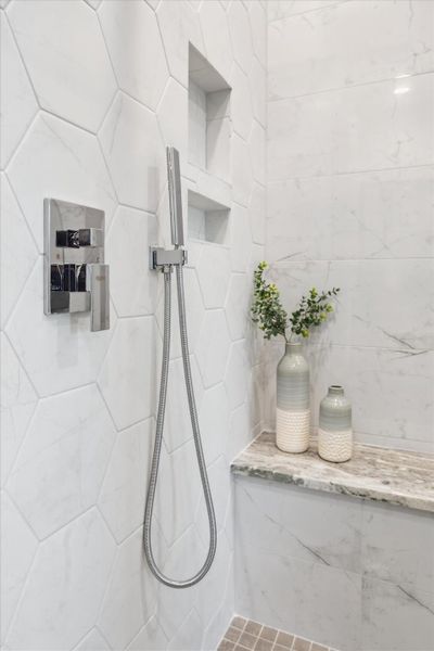 Close-up of interior finishes inside a home in Point East, Houston (Image 20).