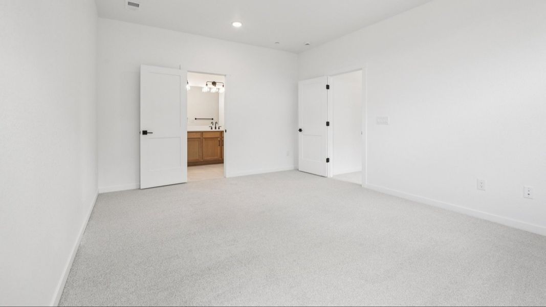 Furnished interior view inside a new home in Westerly, Erie (Image 24).