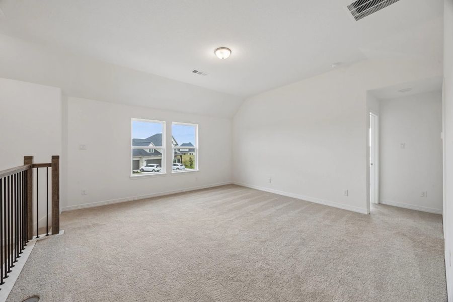Upstairs loft