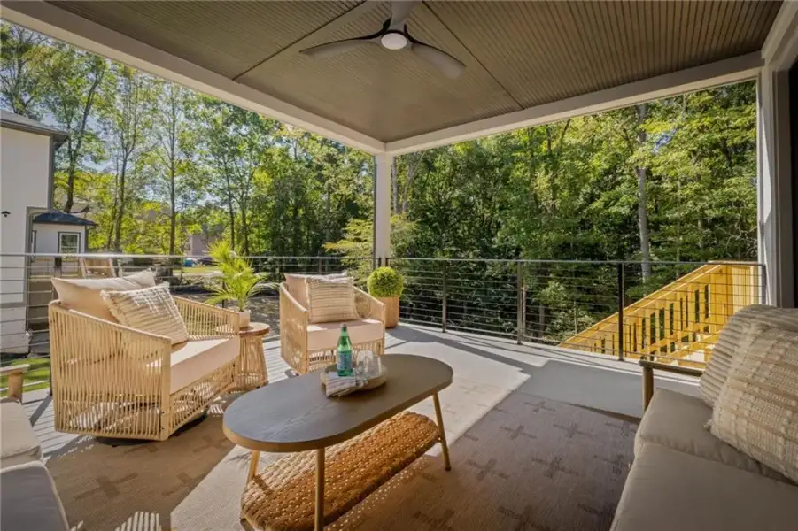 Exterior details and patio area of a home in , Snellville (Image 26). Exterior details and patio area of a home in , Snellville (Image 26).