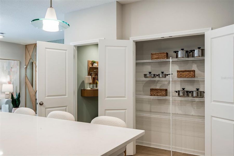 Furnished interior view inside a new home in Aulin Square, Oviedo (Image 6).