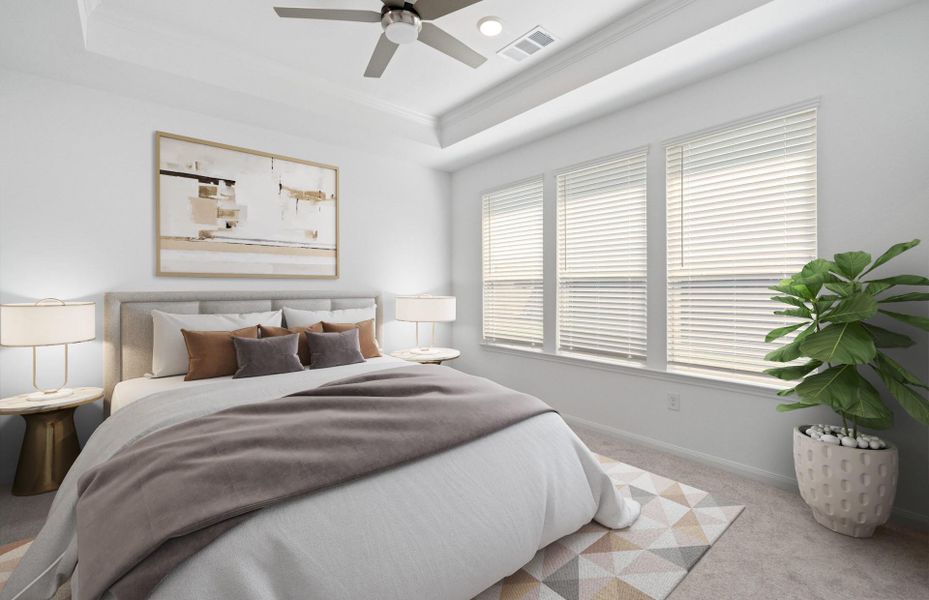 MODEL HOME images may NOT be consistent with the finished product.