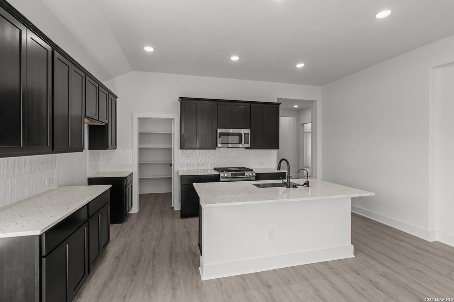 Furnished interior view inside a new home in Stillwater Ranch, San Antonio (Image 5). Furnished interior view inside a new home in Stillwater Ranch, San Antonio (Image 5).