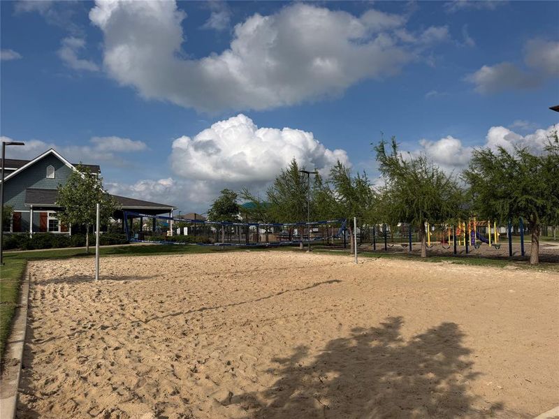 Sand Volleyball Court