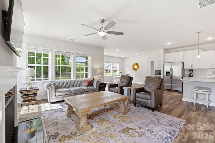 Furnished interior view inside a new home in Harris Mill, Indian Land (Image 13).