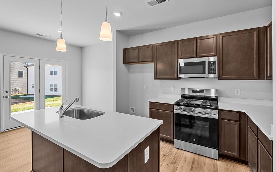 Furnished interior view inside a new home in Bell West, Kernersville (Image 10).
