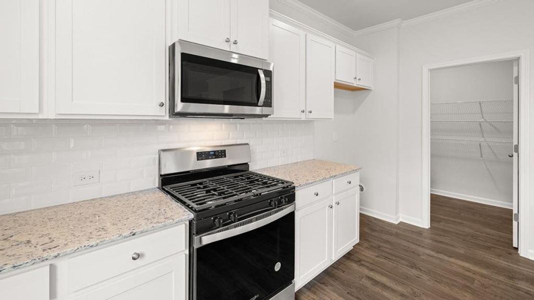 Furnished interior view inside a new home in Sheffield Highlands, Dallas (Image 3).