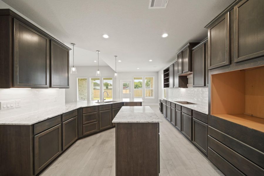 Furnished interior view inside a new home in Morton Creek Ranch, Katy (Image 11). Furnished interior view inside a new home in Morton Creek Ranch, Katy (Image 11).