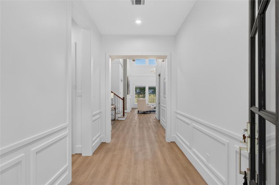 Step inside to abundant natural light, and elegant architectural details that immediately showcase the home's timeless design. Step inside to abundant natural light, and elegant architectural details that immediately showcase the home's timeless design.