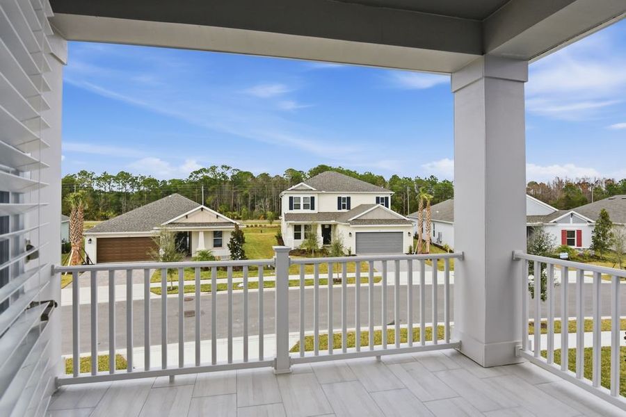 Representative exterior details of a home built from the Barbados by Taylor Morrison in Ardisia Park, New Smyrna Beach (Image 26).