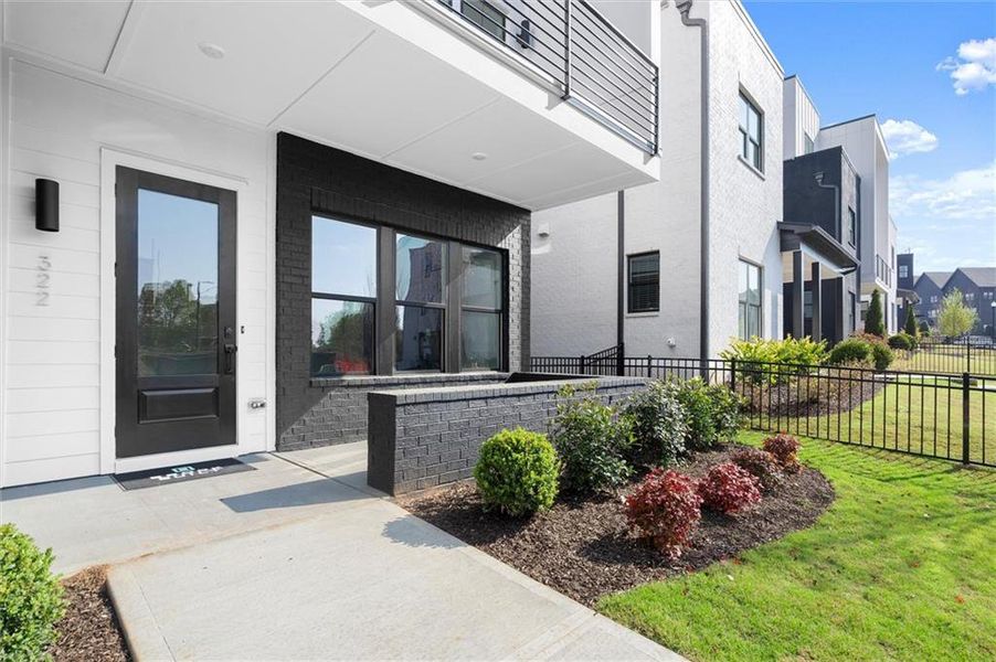Exterior details and patio area of a home in , Alpharetta (Image 3).