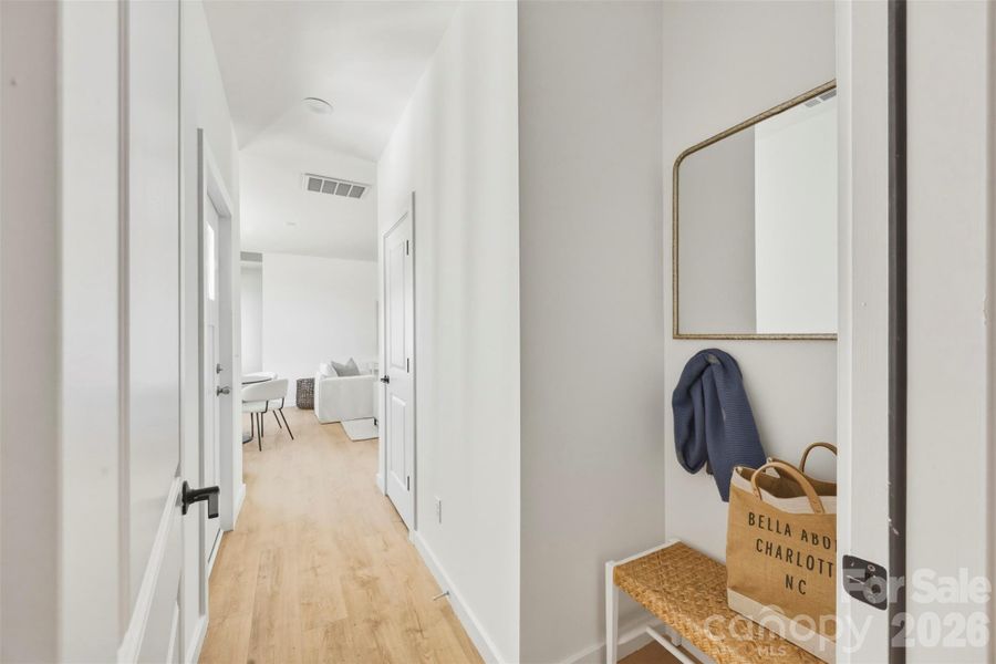 Furnished interior view inside a new home in , Charlotte (Image 13).