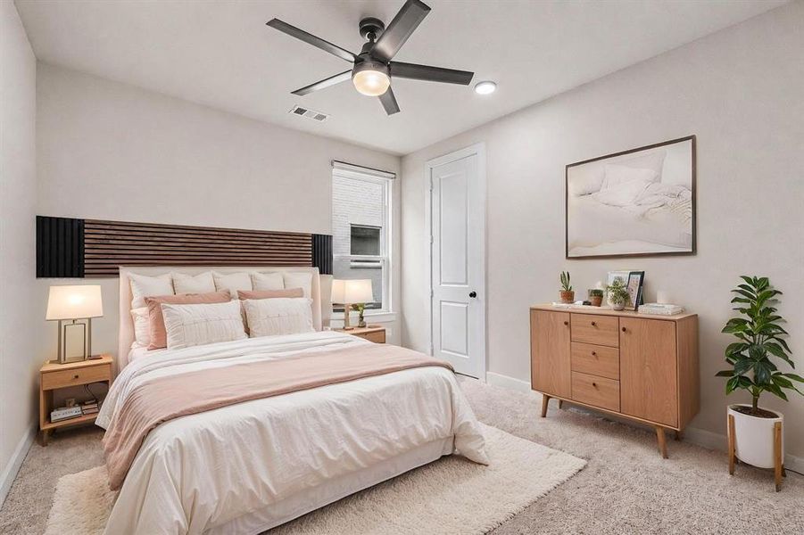 Bedroom 2 on 1st floor