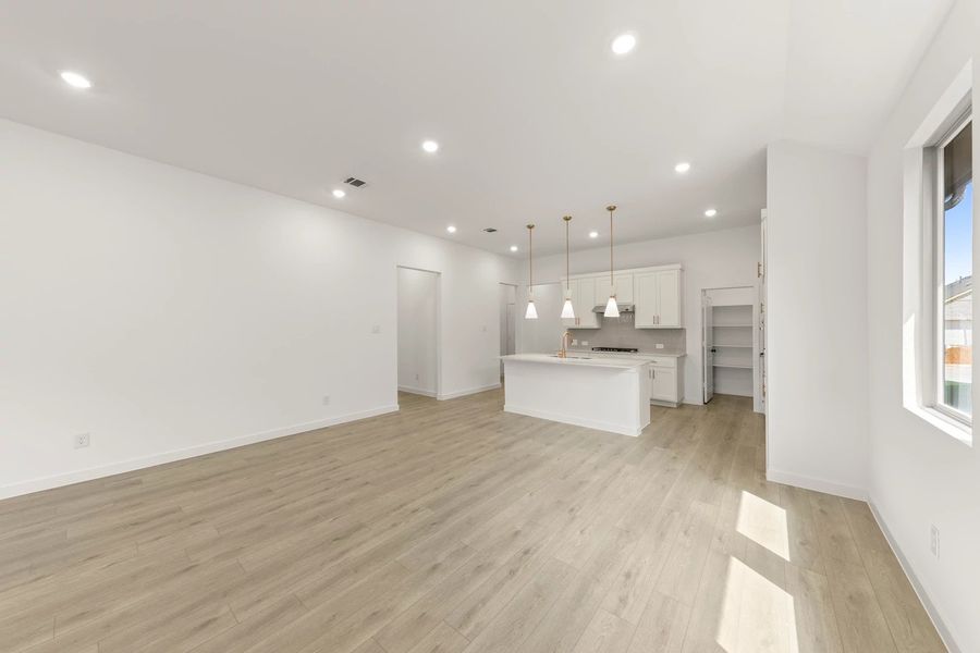 Open Kitchen-Dining Room