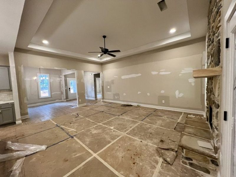 In-progress construction of a new home in Hammett Woods, Hogansville, GA (Image 7).
